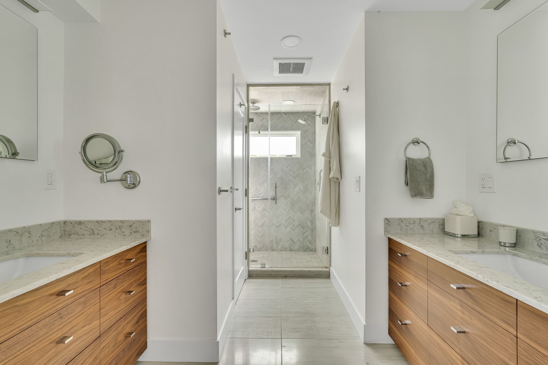 Renovated bathroom